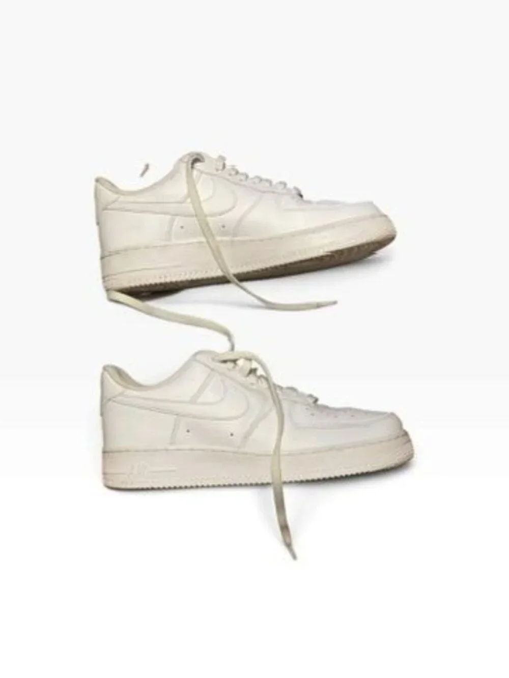 Nike Air Force 1 Low Off-White Cream Sneakers - Women’s Size 10.5 / Men’s 9 (CW2